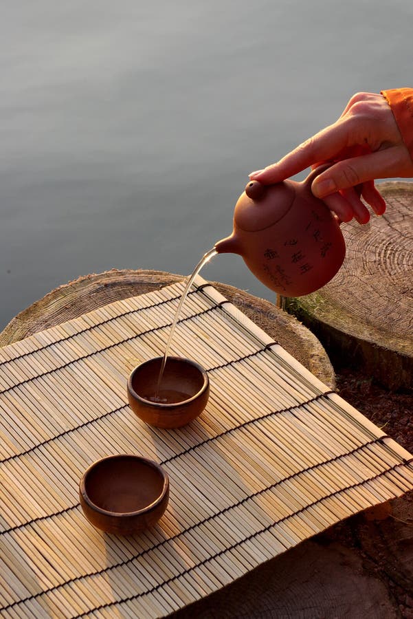 Tea ceremony stock image. Image of freshness, ceramic 8439599