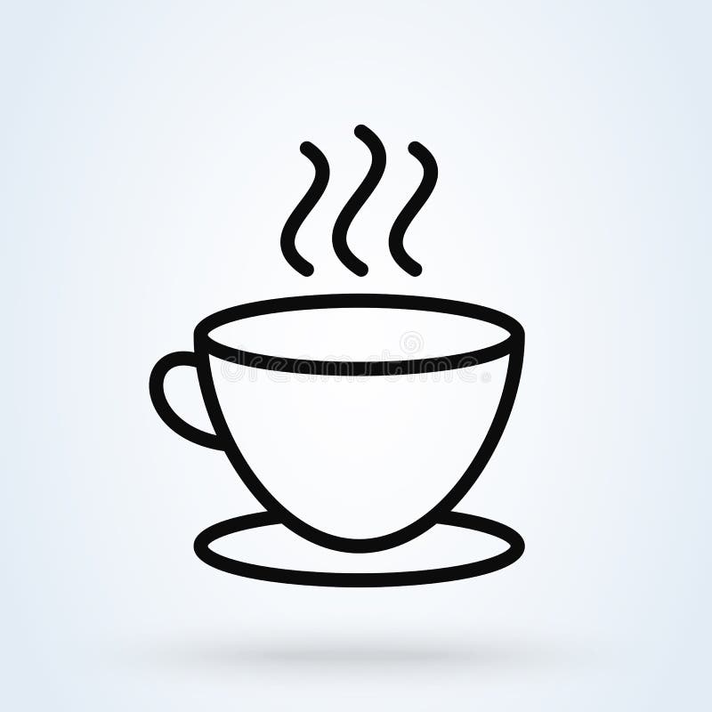 Line Art Coffee Icon Stock Illustrations 35,270 Line Art Coffee Icon