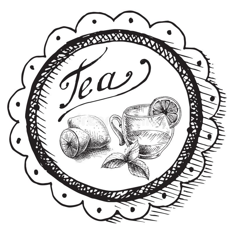 Tea collection elements stock vector. Illustration of isolated 84833615