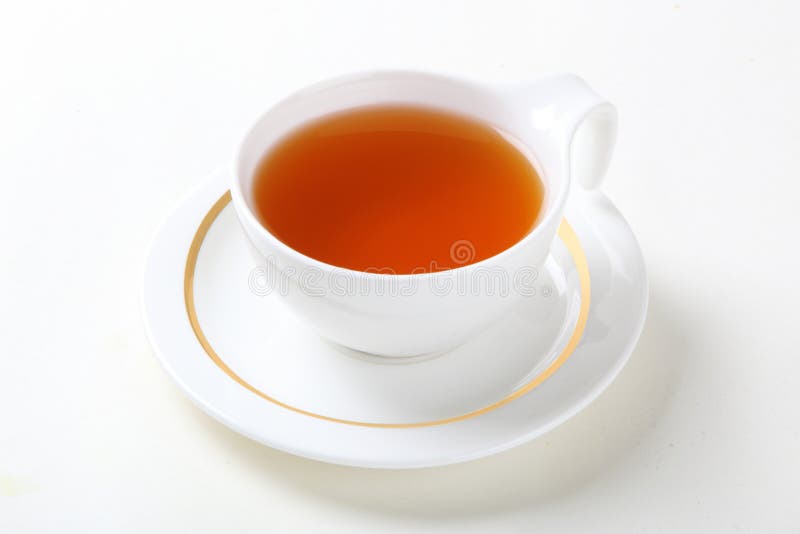 Tea cup stock photo. Image of afternoon, breakfast, brown 9475396