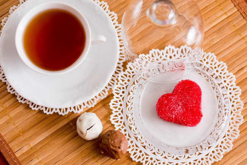 A Cup of Tea with Biscuits and Sugar Stock Photo Image of food, traditional 18882806