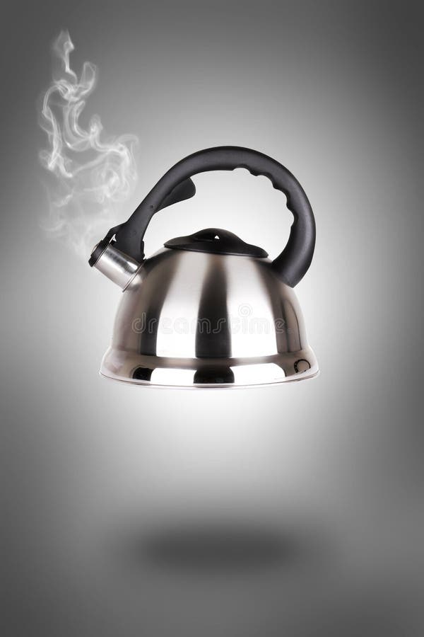 Tea kettle stock image. Image of stainless, modern, kitchenware 35975051