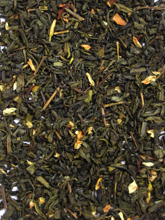 Aromatic Green Tea Leaves Picture. Image 5216968