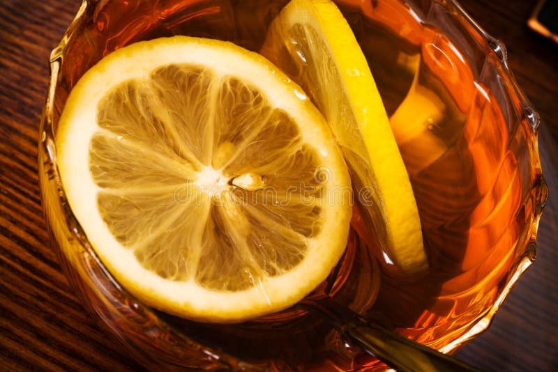 Tea with lemon