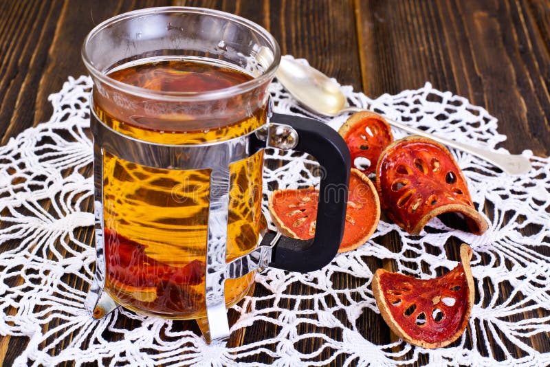 Tea Matum, Wood Apple stock photo. Image of healthy, matum 73982186