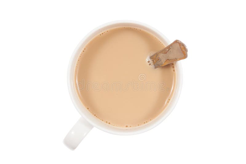 Tea with milk stock photo. Image of color, mocha, food 24139340