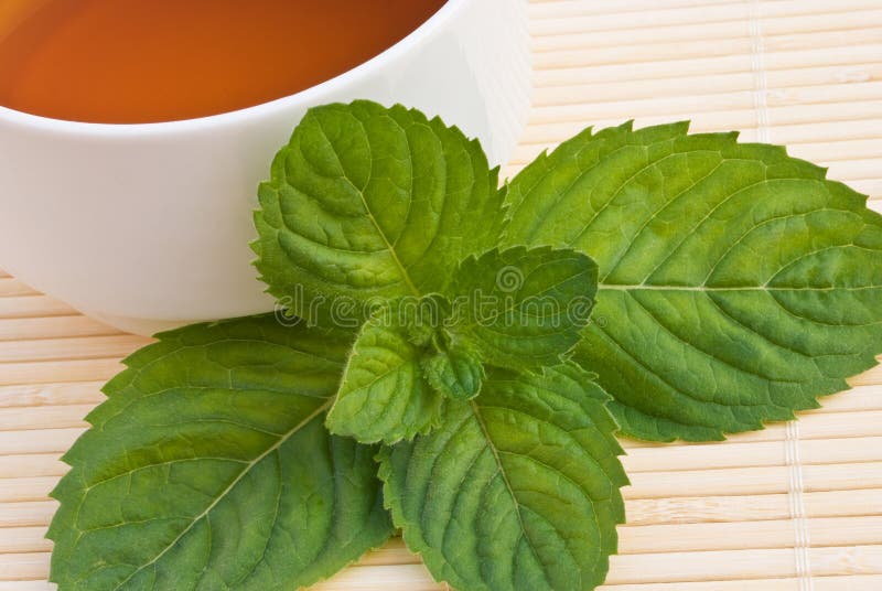 Tea and mint