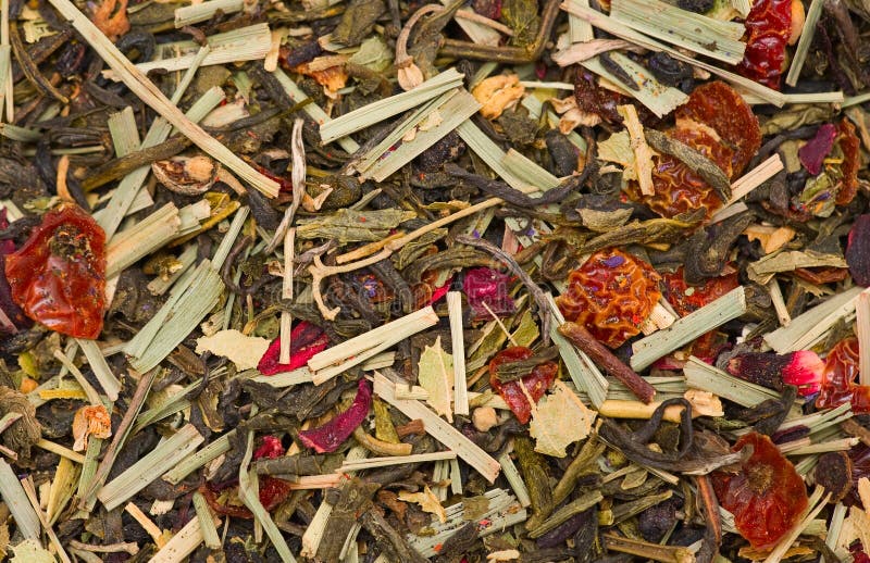 Tea mixture stock photo. Image of background, hibiscus 13579220