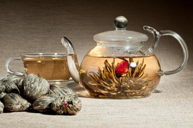 Tea service stock image. Image of infuse, strew, beautiful 26843313