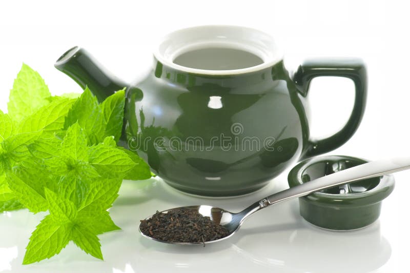 Tea set royalty free stock photo
