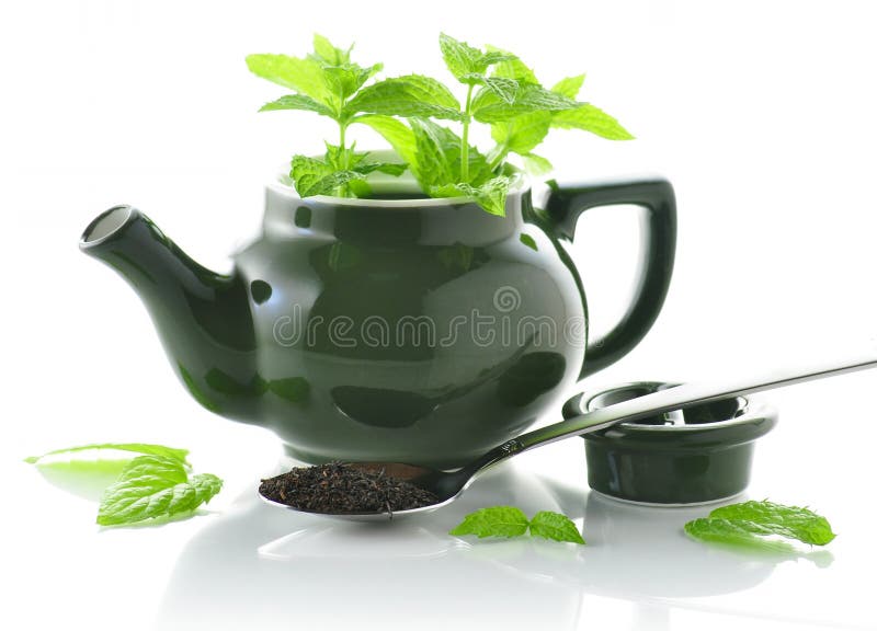 Tea set stock image