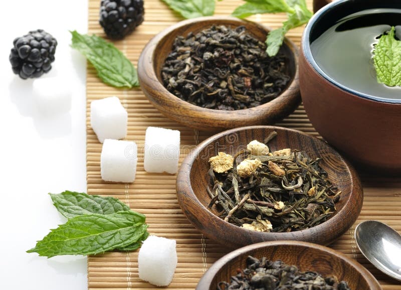 Tea Set stock photos