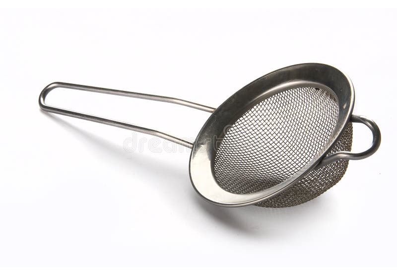 Tea strainer stock photo. Image of metal, strainer, acessories 19225948
