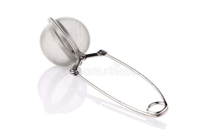 Tea strainer stock images