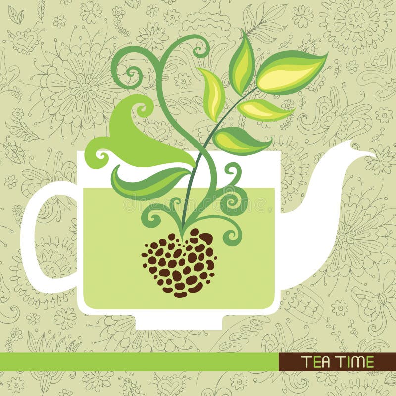 Tea time card