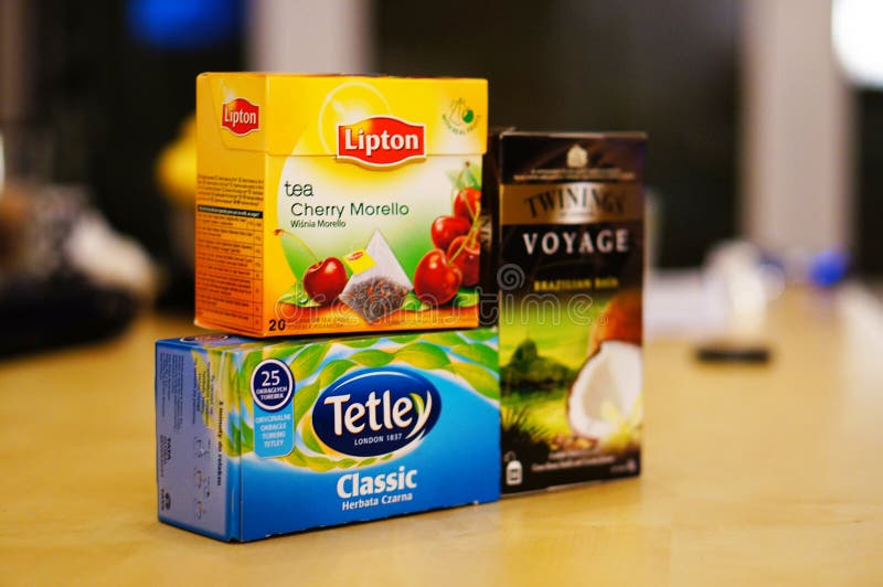 Tea variation editorial image. Image of logo, commercial 44328650