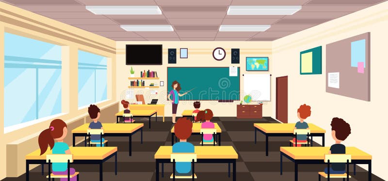16+ Cartoon Classroom Wallpaper Hd Images | my-story-with-tw