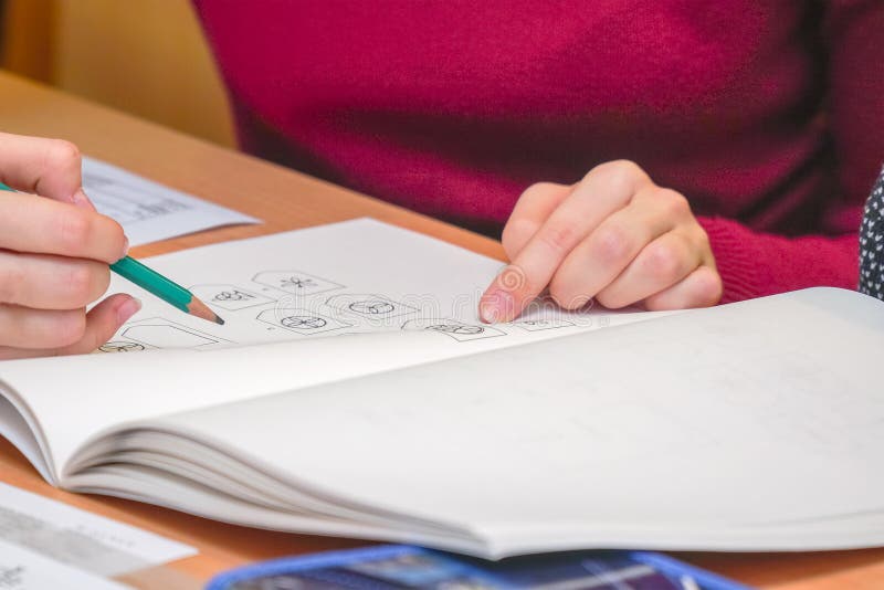 Pencil and figures stock image. Image of abstract, accounting 307205