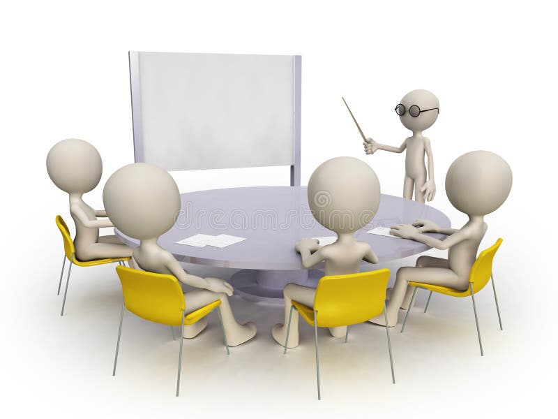 Teacher and student group vector illustration