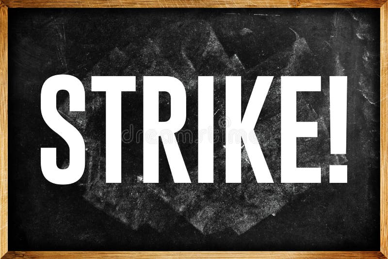 Teachers on Strike royalty free stock photos Teachers on Strike royalty free stock photos