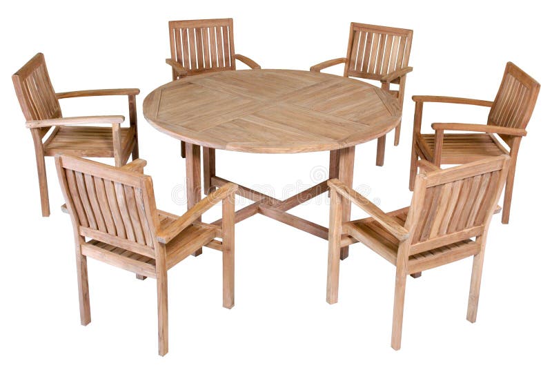 Chair With Round Table Teak Garden Furniture