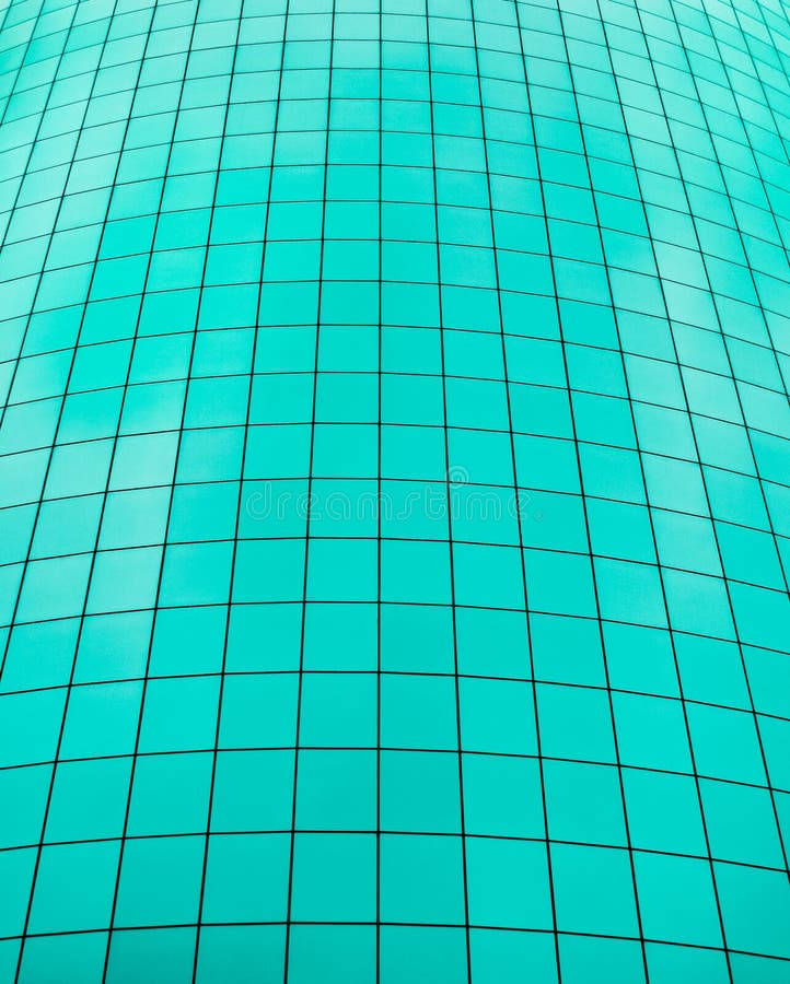 Teal color grid stock image. Image of mirror, blue, edges 10759923