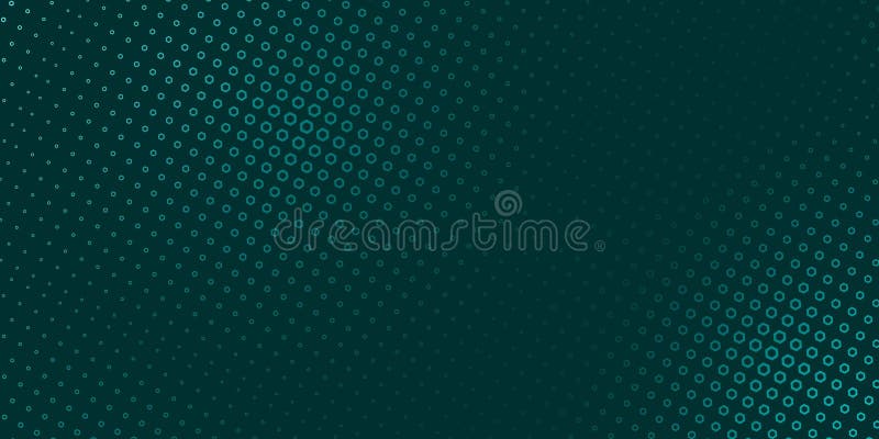 Teal Hexagonal Dotted Pattern for modern web design, UI, or backgrounds with a sleek, digital edge royalty free illustration