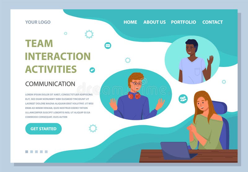 Team Interaction Activities Landing Page, Common Group Values and