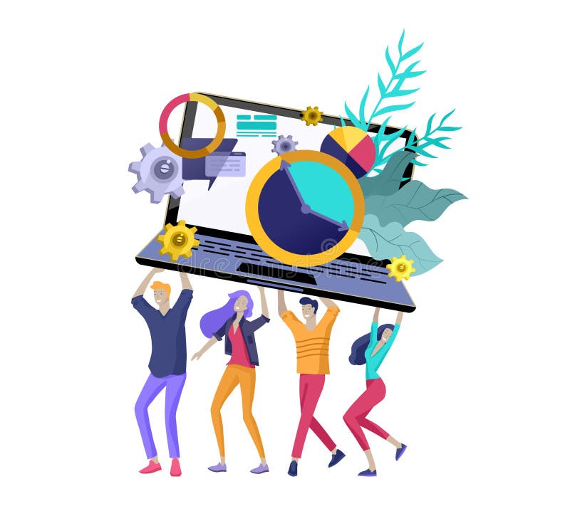 Team People-het bewegen zich Bedrijfsuitnodiging en collectieve partij, ontwerp trainingscursussen, over ons, gelukkig deskundige vector illustratie Team People-het bewegen zich Bedrijfsuitnodiging en collectieve partij, ontwerp trainingscursussen, over ons, gelukkig deskundige vector illustratie