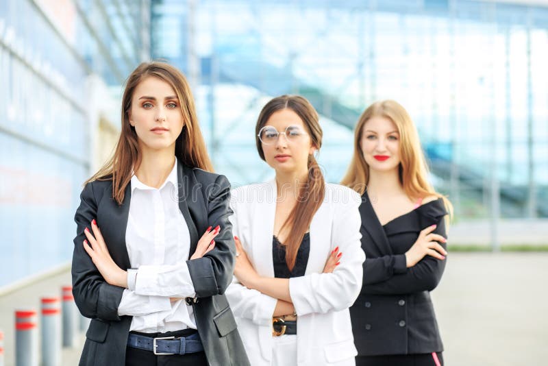 A team of people is working successfully. Concept for business, employees, partners and entrepreneurs stock image A team of people is working successfully. Concept for business, employees, partners and entrepreneurs stock image