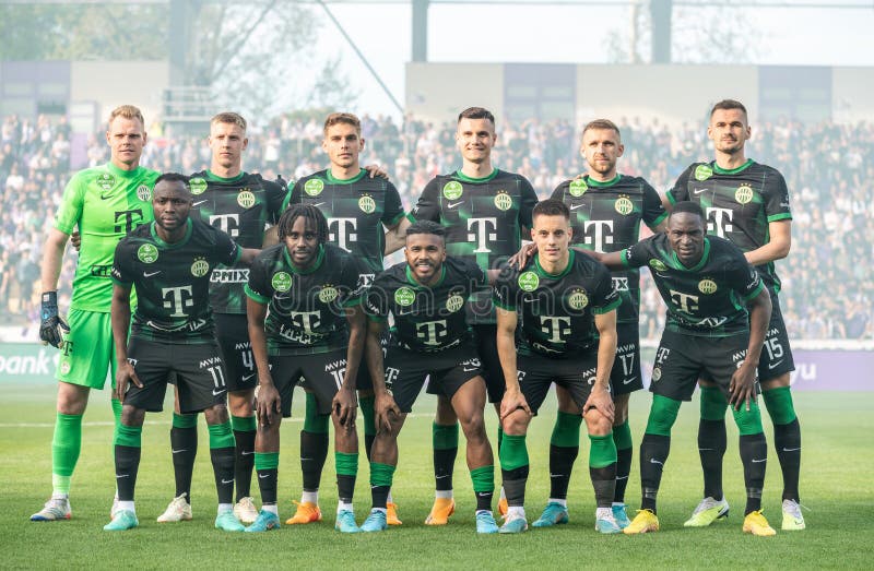 BUDAPEST, HUNGARY - APRIL 2: Angelo Sagal of Ferencvarosi TC