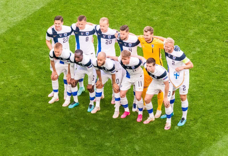 Finland National Football Team Fullback Jere Uronen Against Belgium Midfielder Kevin De Bruyne