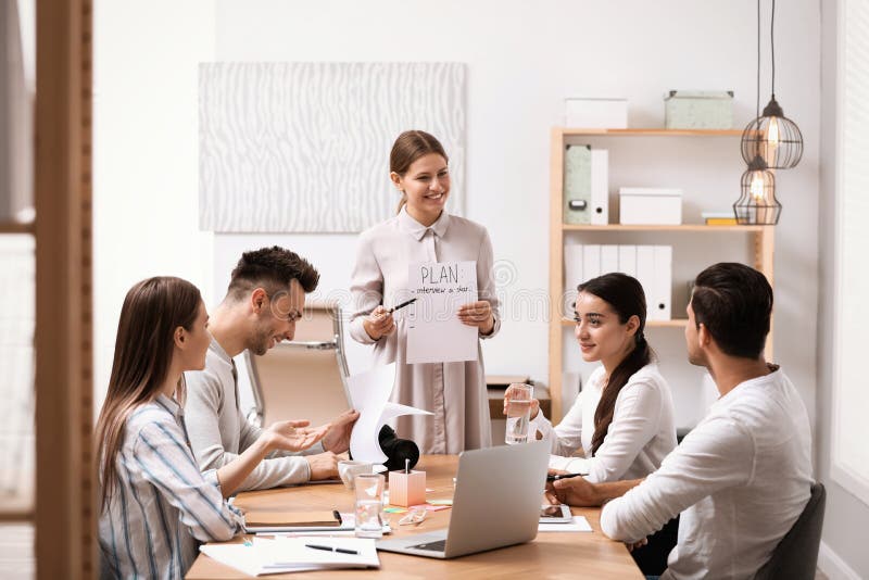 Team of professional journalists working stock images Team of professional journalists working stock images