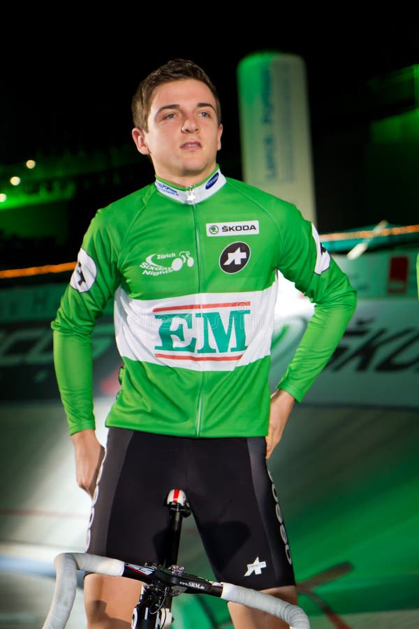 Team Stucki Edmueller at Sixday-Nights Zurich 2011 royalty free stock image
