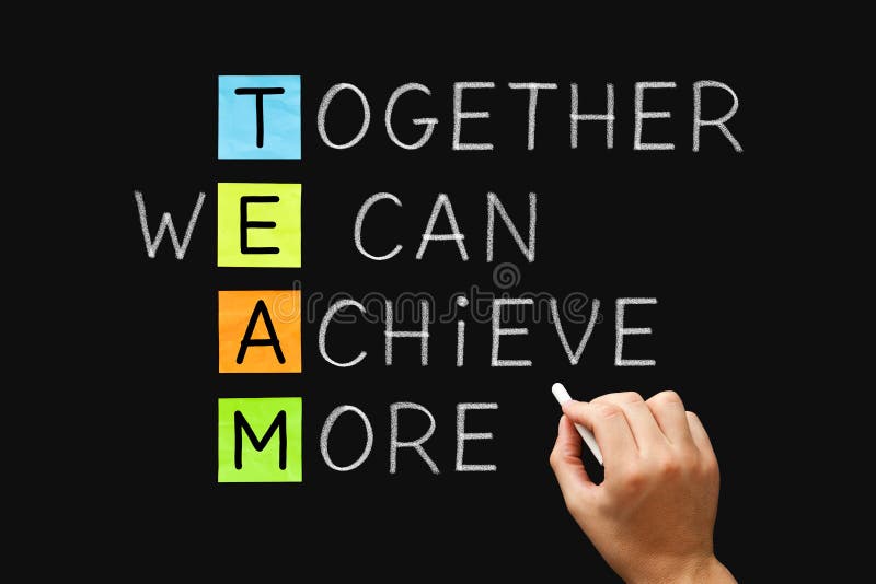 TEAM Together We Can Achieve More