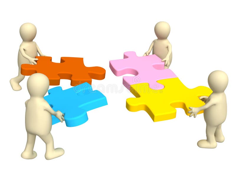 Teamwork vector illustration