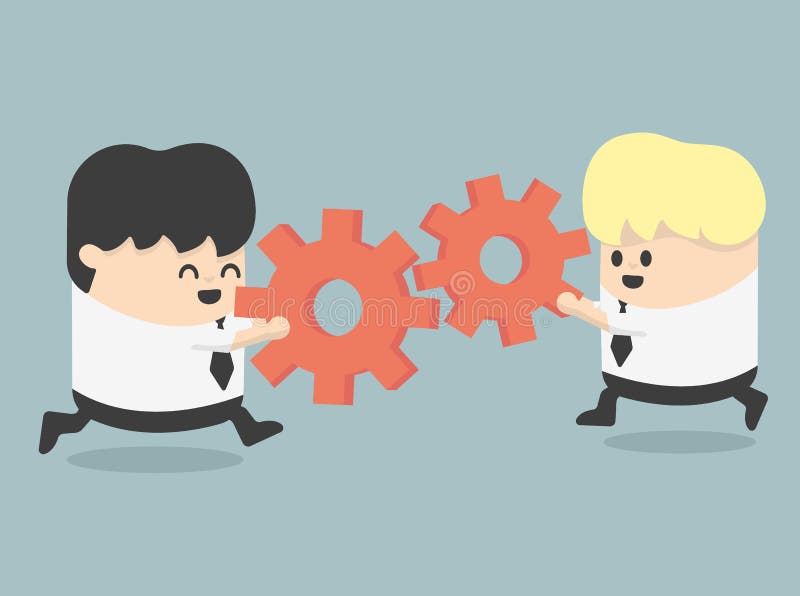 teamwork illustrazione di stock teamwork illustrazione di stock