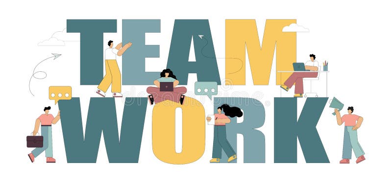 Teamwork Word Art Stock Illustrations – 2,158 Teamwork Word Art Stock ...