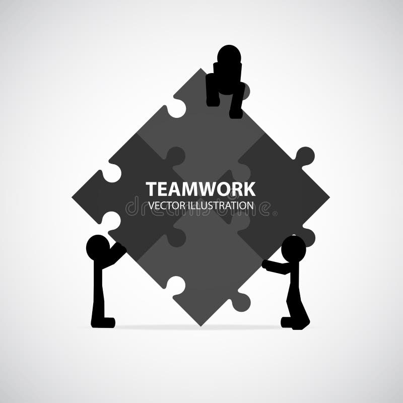 Teamwork Graphic Design stock vector. Illustration of company 83584684