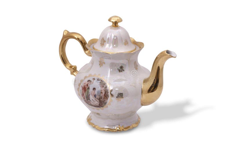 Teapot from German stock image. Image of retro, ceramic 8050191