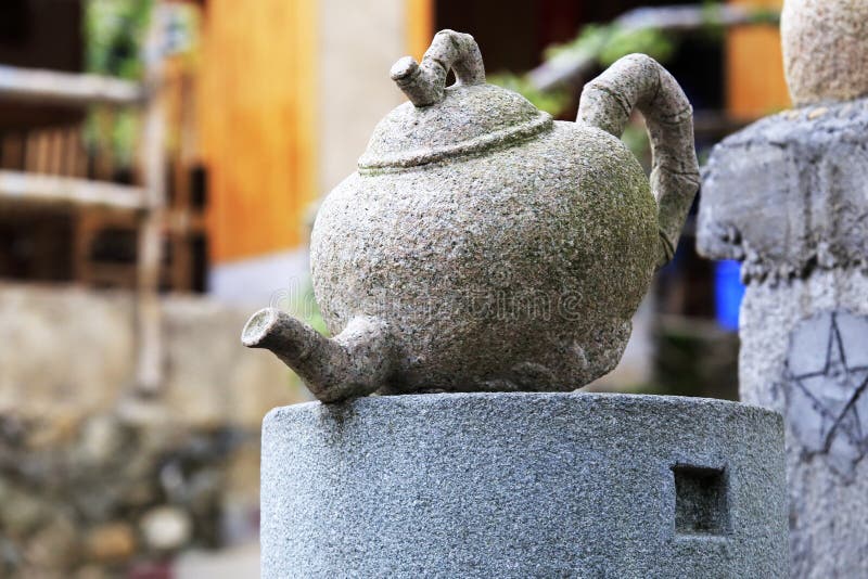 Teapot statue