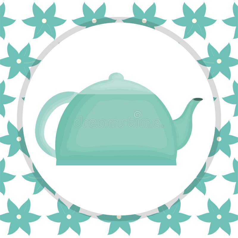Teapot κουζινών εικονίδιο στοιχείων διανυσματική απεικόνιση Teapot κουζινών εικονίδιο στοιχείων διανυσματική απεικόνιση
