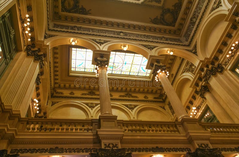 Teatro Colon royalty free stock photography Teatro Colon royalty free stock photography