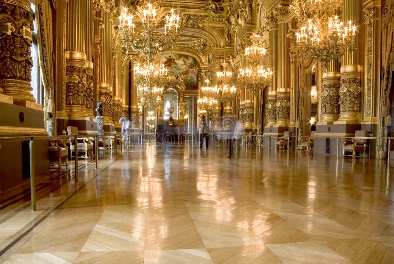Teatro da ópera de Paris imagem de stock Teatro da ópera de Paris imagem de stock