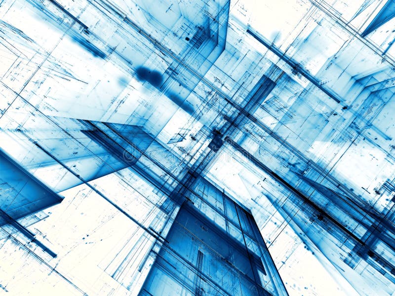 Tech background - abstract digitally generated image vector illustration