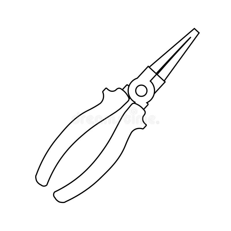 Long Nose Pliers Stock Illustrations  73 Long Nose Pliers Stock  Illustrations Vectors  Clipart  Dreamstime