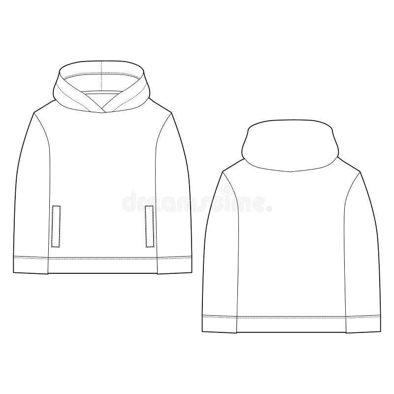 Hoodie Technical Sketch Stock Illustrations 321 Hoodie Technical Sketch Stock Illustrations Vectors Clipart Dreamstime