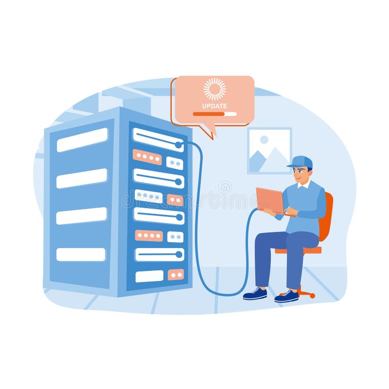 Optimizing Server Stock Illustrations – 66 Optimizing Server Stock ...