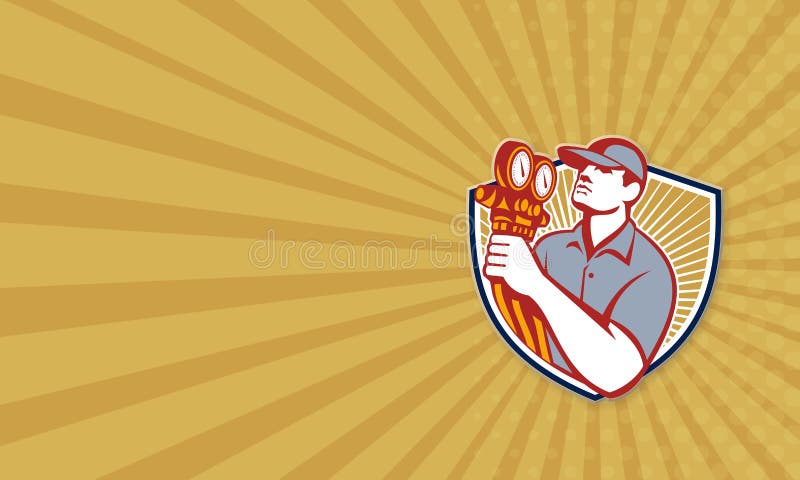 Technicien de réfrigération illustration libre de droits Technicien de réfrigération illustration libre de droits