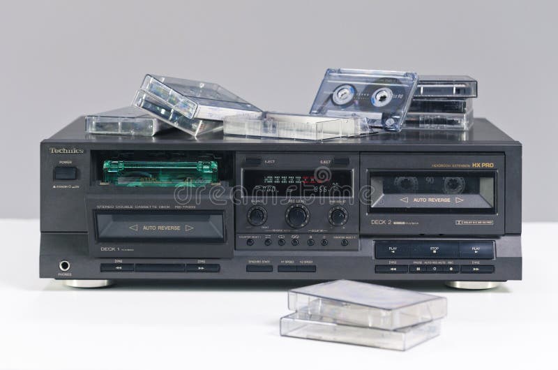Model RS-TR333 TECHNICS Stereo Double Cassette Deck 